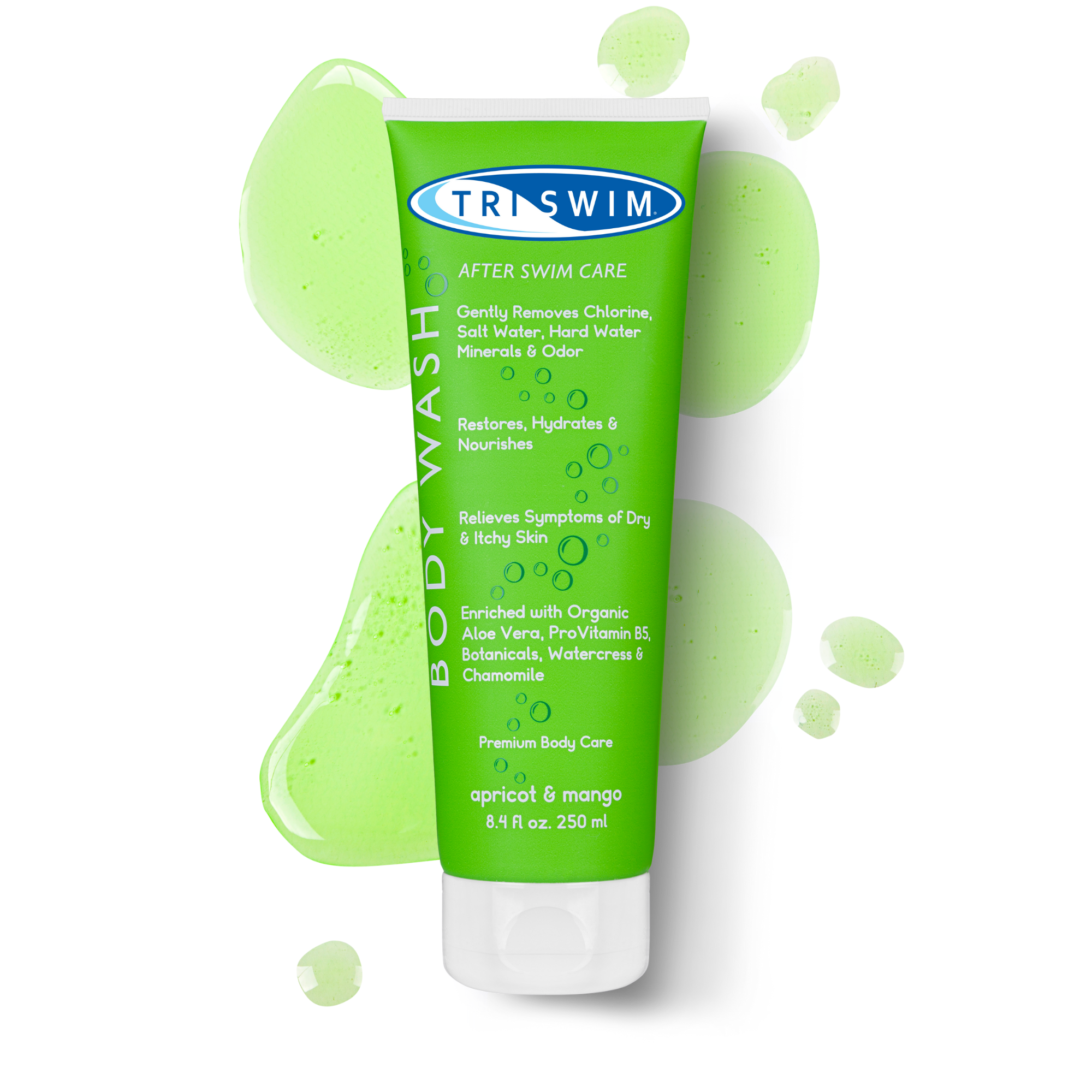 Chlorine Removal Body Wash For Swimmers | Apricot & Mango