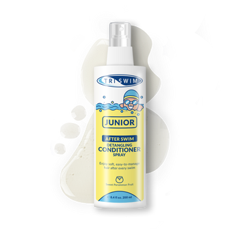 TRISWIM Junior after swim detangling conditioner spray for kids swimmers