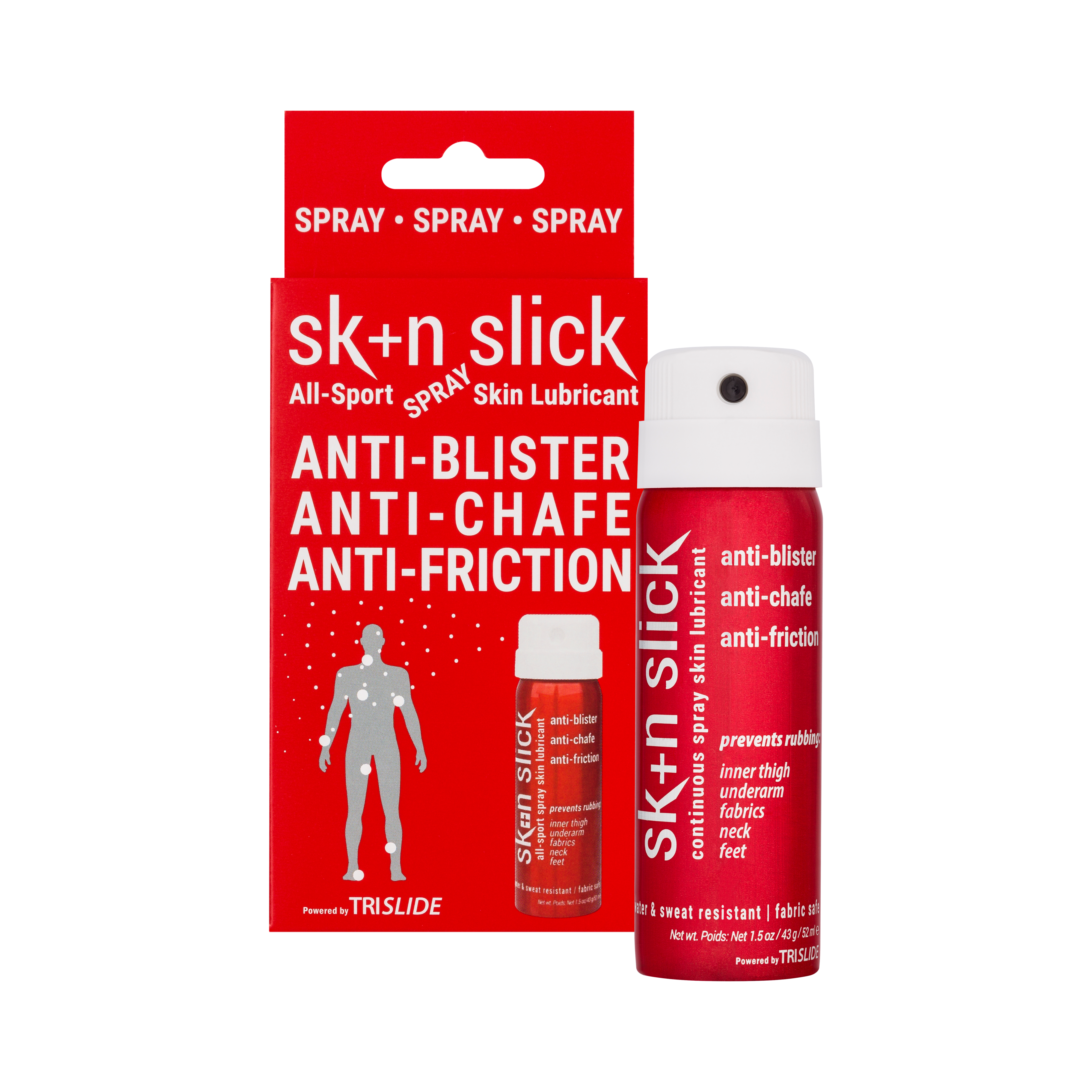 Multifunctional Anti Chafing Skin Spray