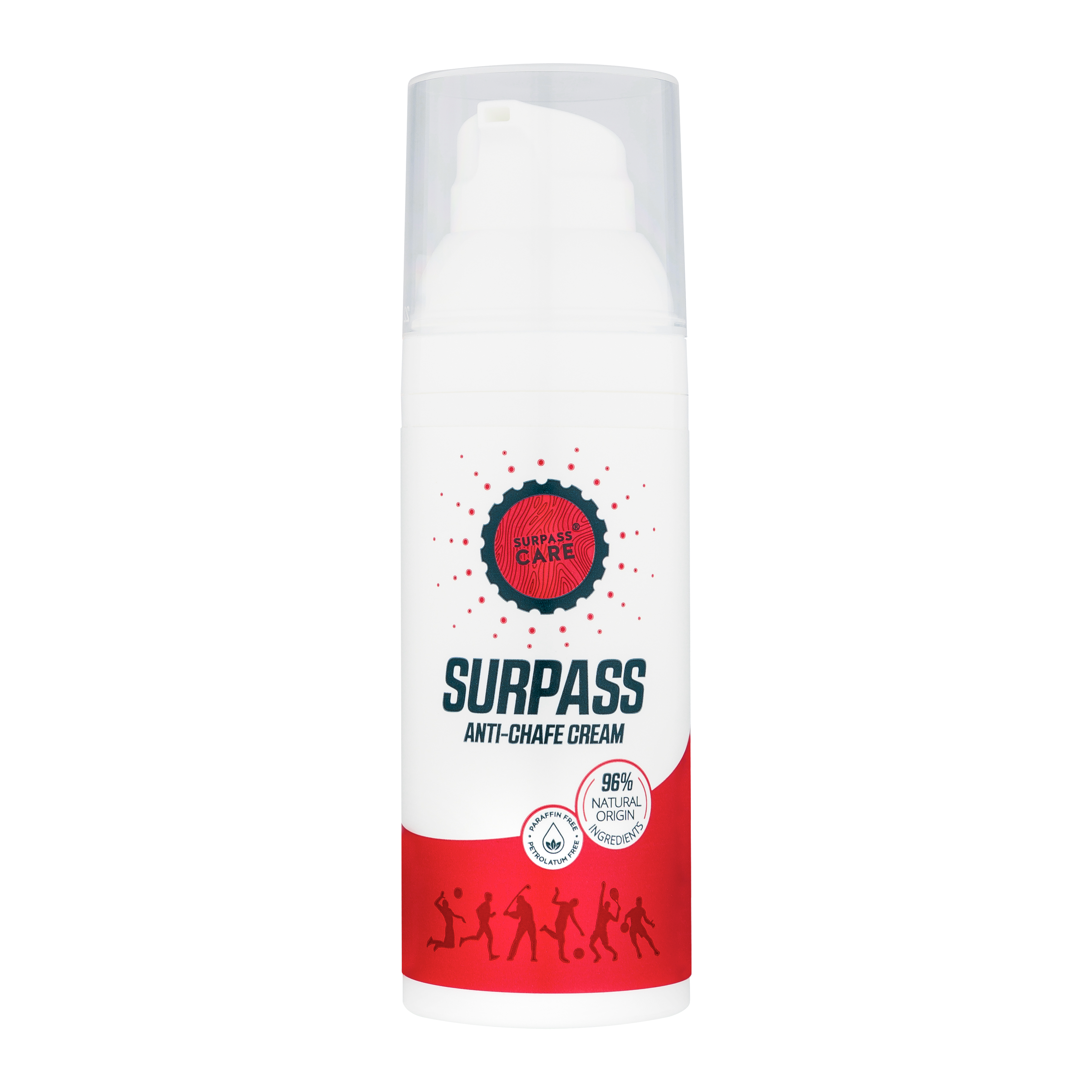 SURPASS Natural Anti-Chafe Cream for All Sports - SBR Sports Europe - TRISWIM