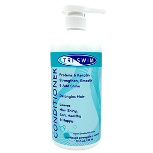 Strongly Regenerating Hair Conditioner For Swimmers | Sunkissed Pineapple & Mango (946 ml) - SBR Sports Europe - TRISWIM