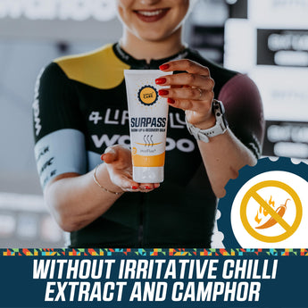 SURPASS Warm-Up & Recovery Balm - SBR Sports Europe - TRISWIM